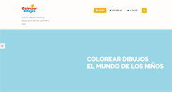 Desktop Screenshot of colorear-dibujos.com